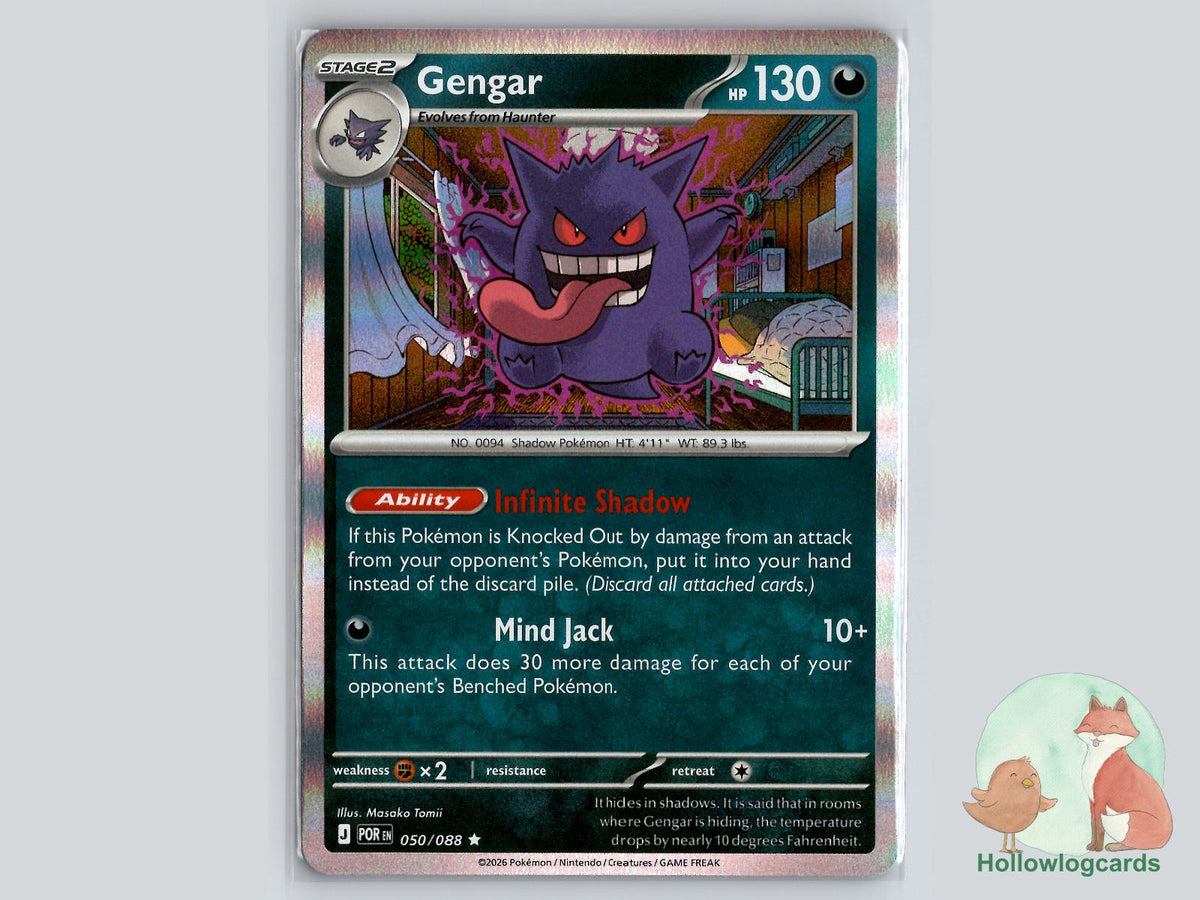 Gengar (050/088) Pokémon Card