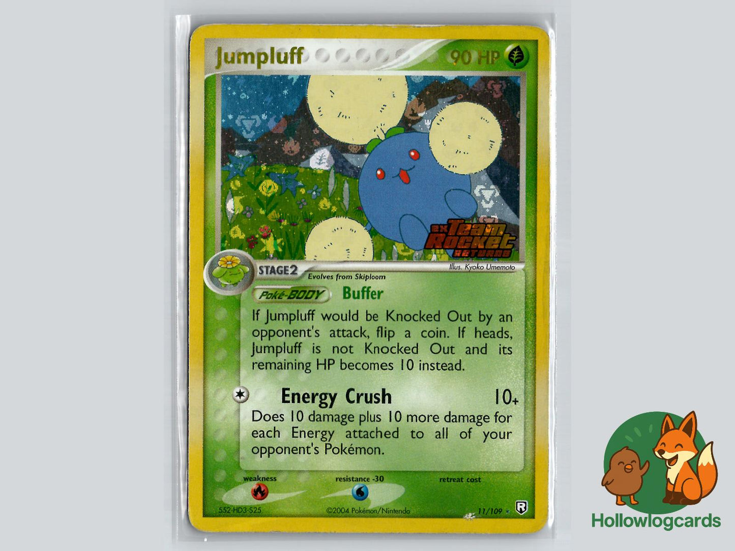 Jumpluff (11/109) - Team Rocket Returns Pokémon Card
