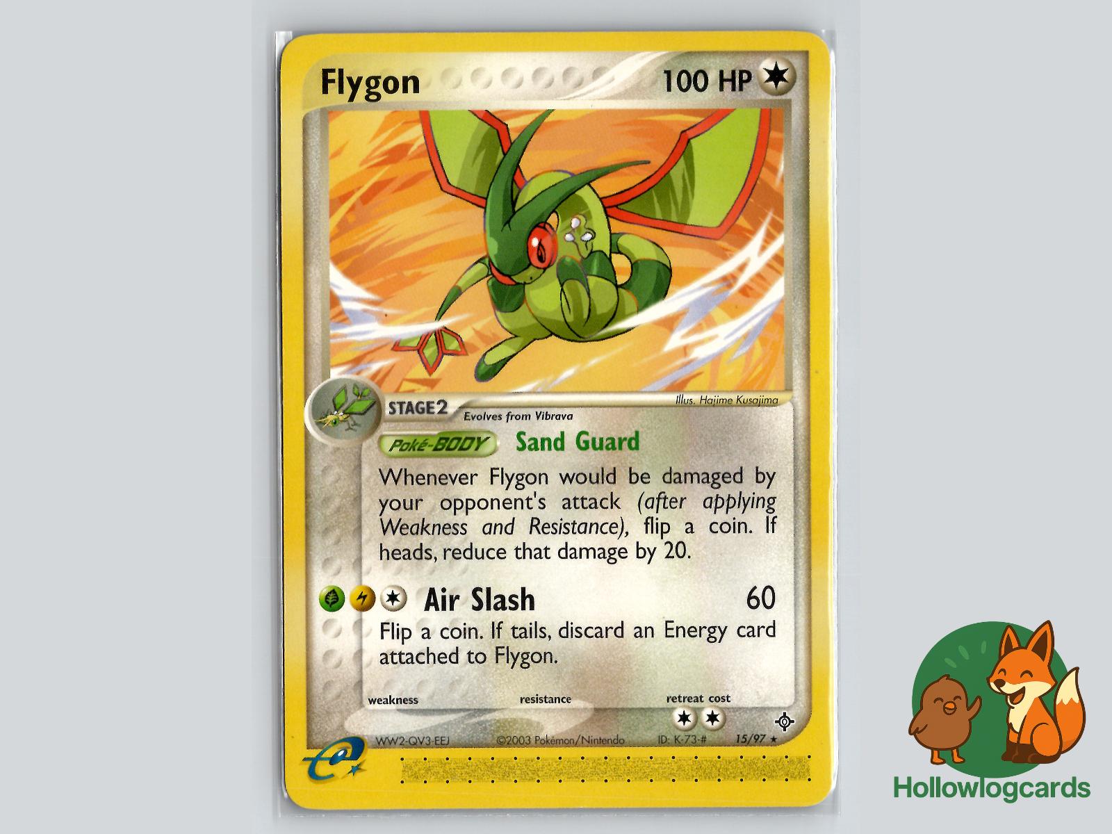 Flygon (15/97) - Dragon Pokémon Card