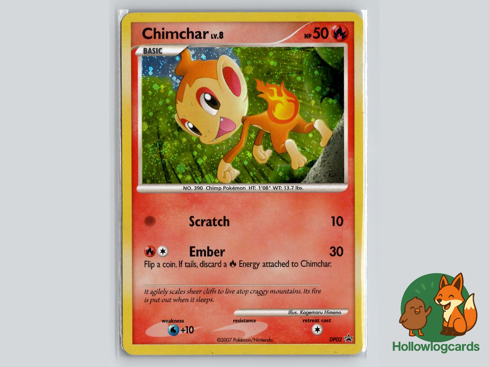 Chimchar (DP02) - Diamond & Pearl Pokémon Card