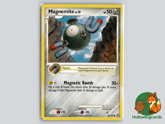 Magnemite (66/100) - Stormfront Pokémon Card