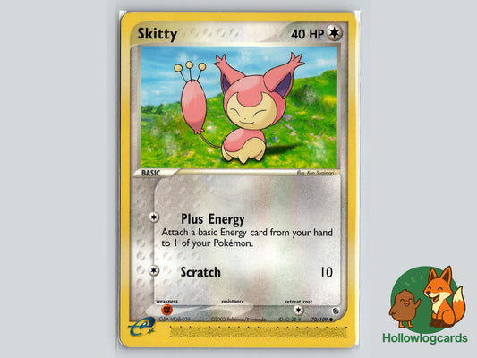 Skitty (70/109) - Ruby & Sapphire Pokémon Card