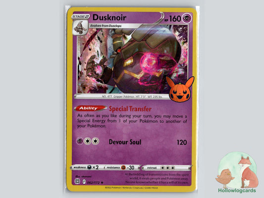 Dusknoir (062/172) Pokémon Card