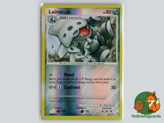 Lairon (53/123) - Mysterious Treasures Pokémon Card