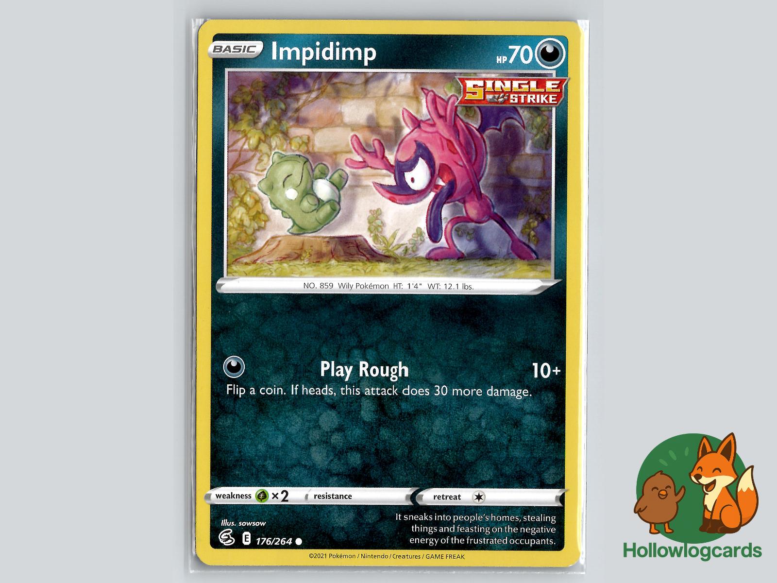 Impidimp (176/264) - Fusion Strike Pokémon Card