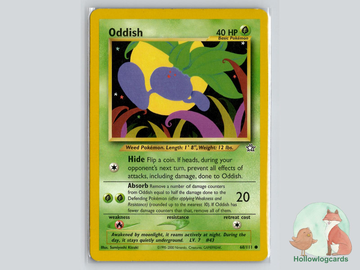 Oddish (68/111) - Neo Genesis Pokémon Card