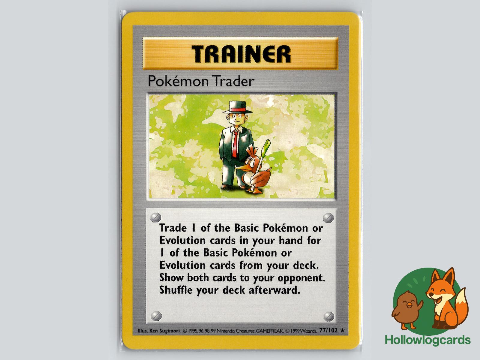 Pokemon Trader (77/102) - Base Pokémon Card