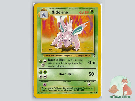 Nidorino (56/110) - Legendary Collection Pokémon Card