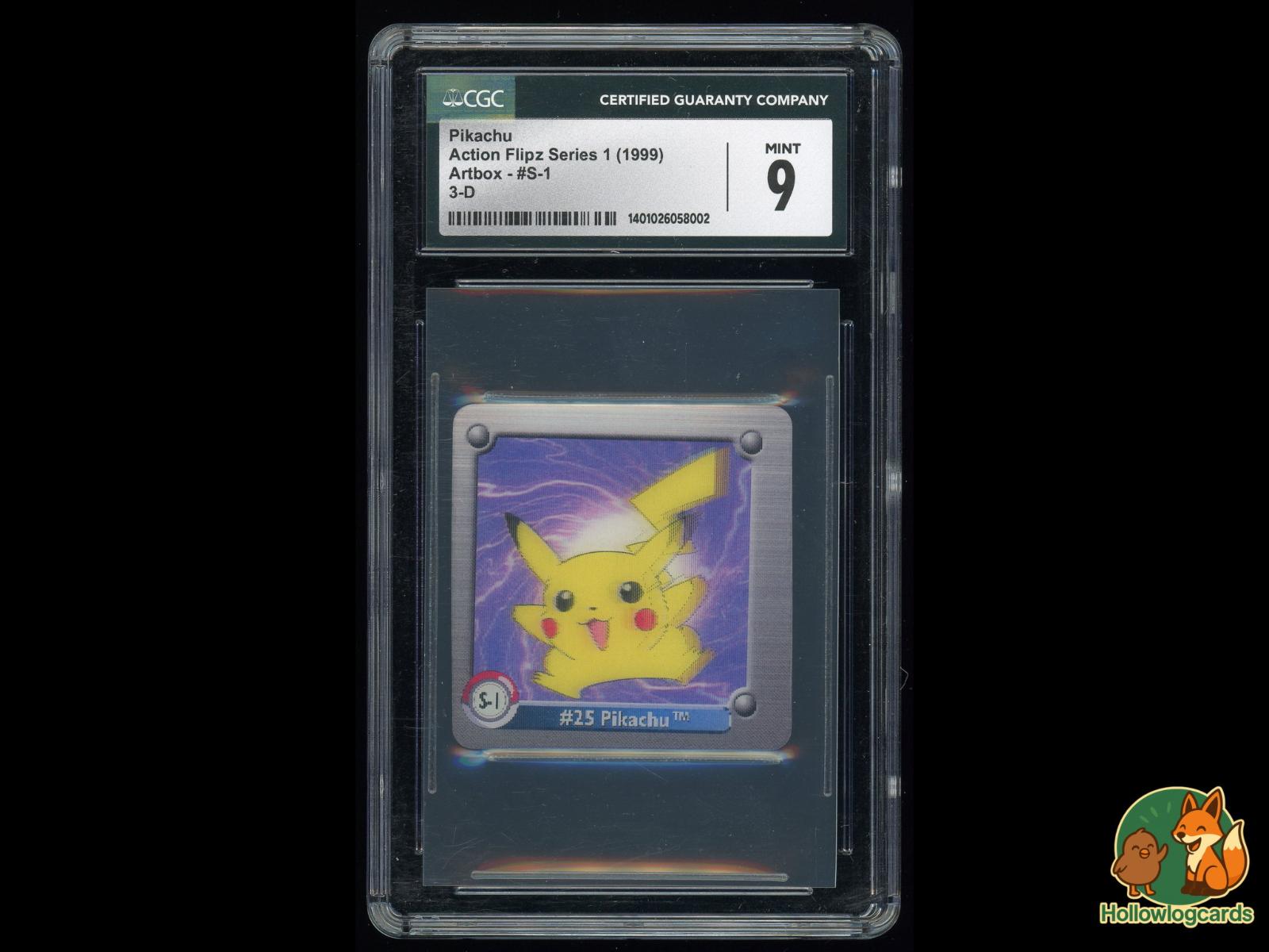 Graded Pikachu Pokémon Card