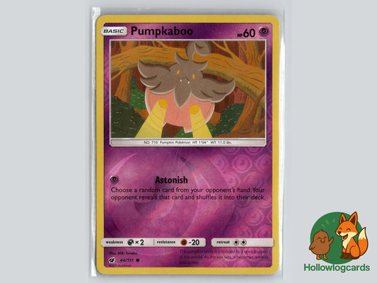 Pumpkaboo (44/111) - Crimson Invasion Pokémon Card