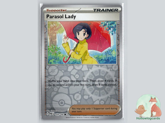Parasol Lady (169/182) - Paradox Rift Pokémon Card