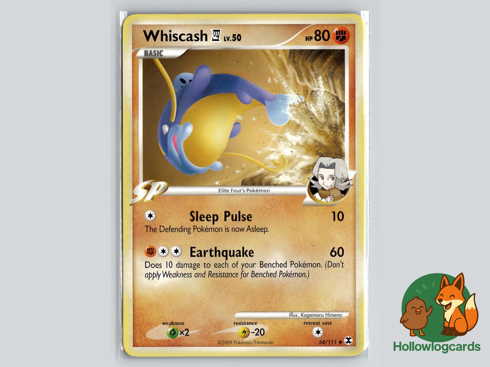 Whiscash E4 (54/111) - Rising Rivals Pokémon Card
