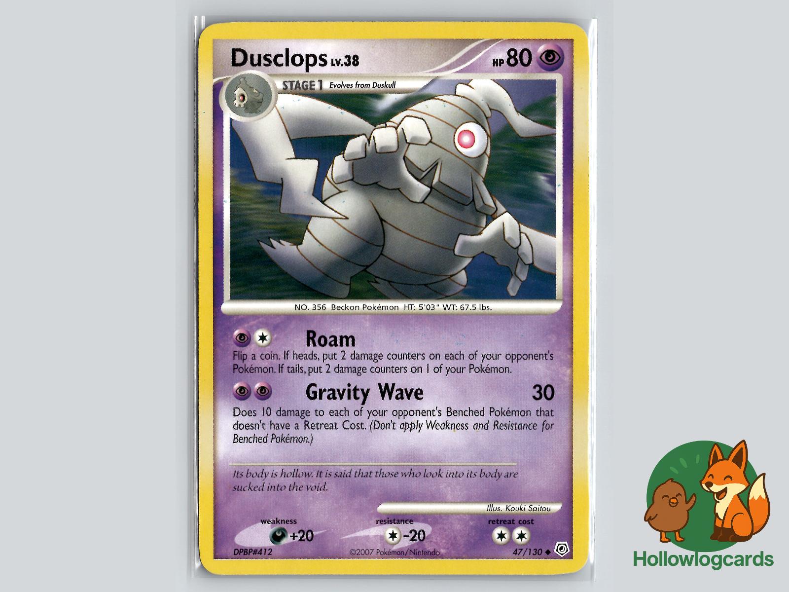 Dusclops (47/130) - Diamond & Pearl Pokémon Card