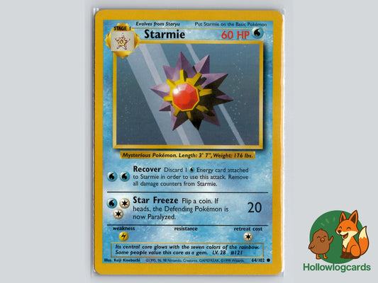 Image of Starmie Base Set (BS) #64