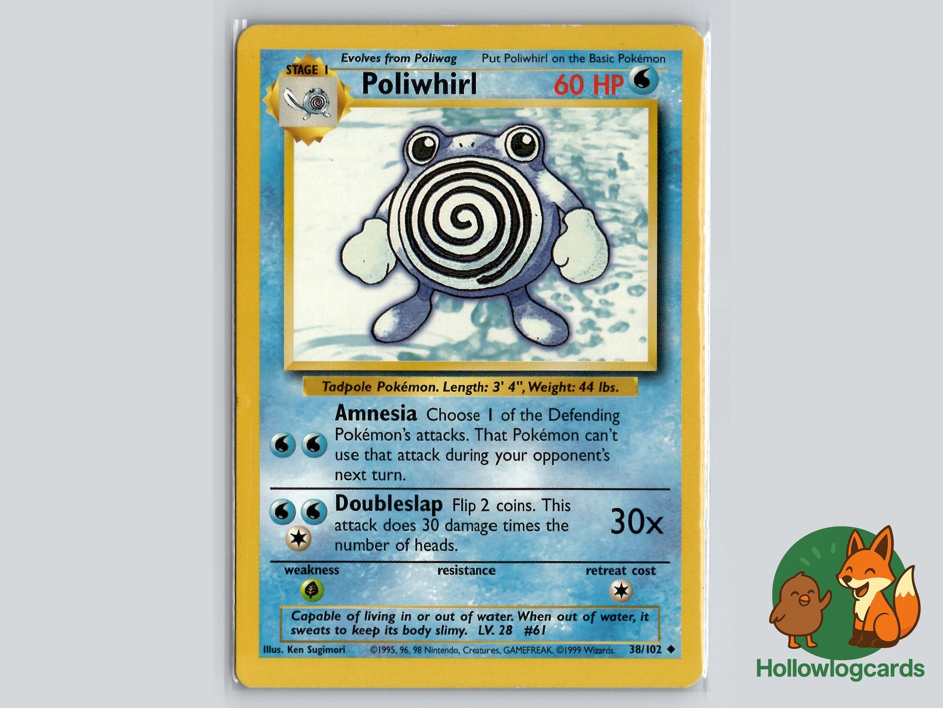 Image of Poliwhirl Base Set (BS) #38