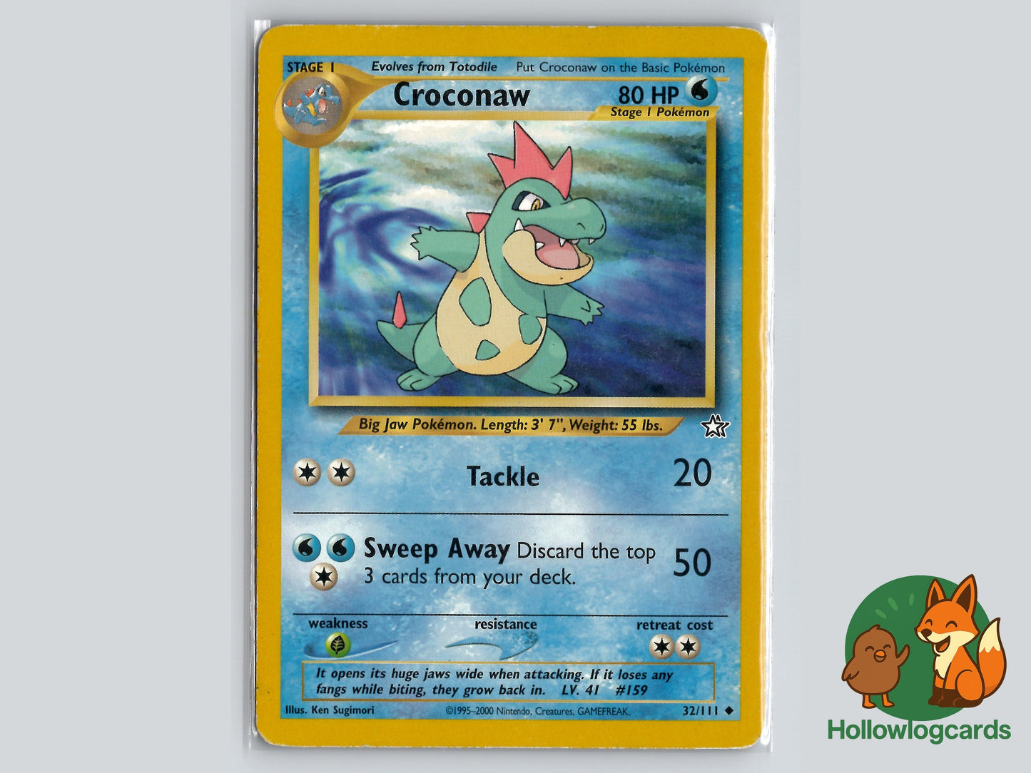 Image of Croconaw Neo Genesis (N1) #32