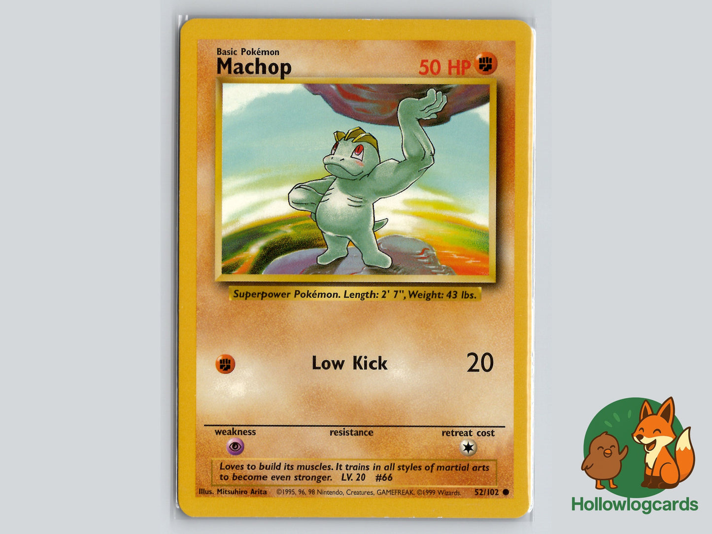 Image of Machop Base Set (BS) #52