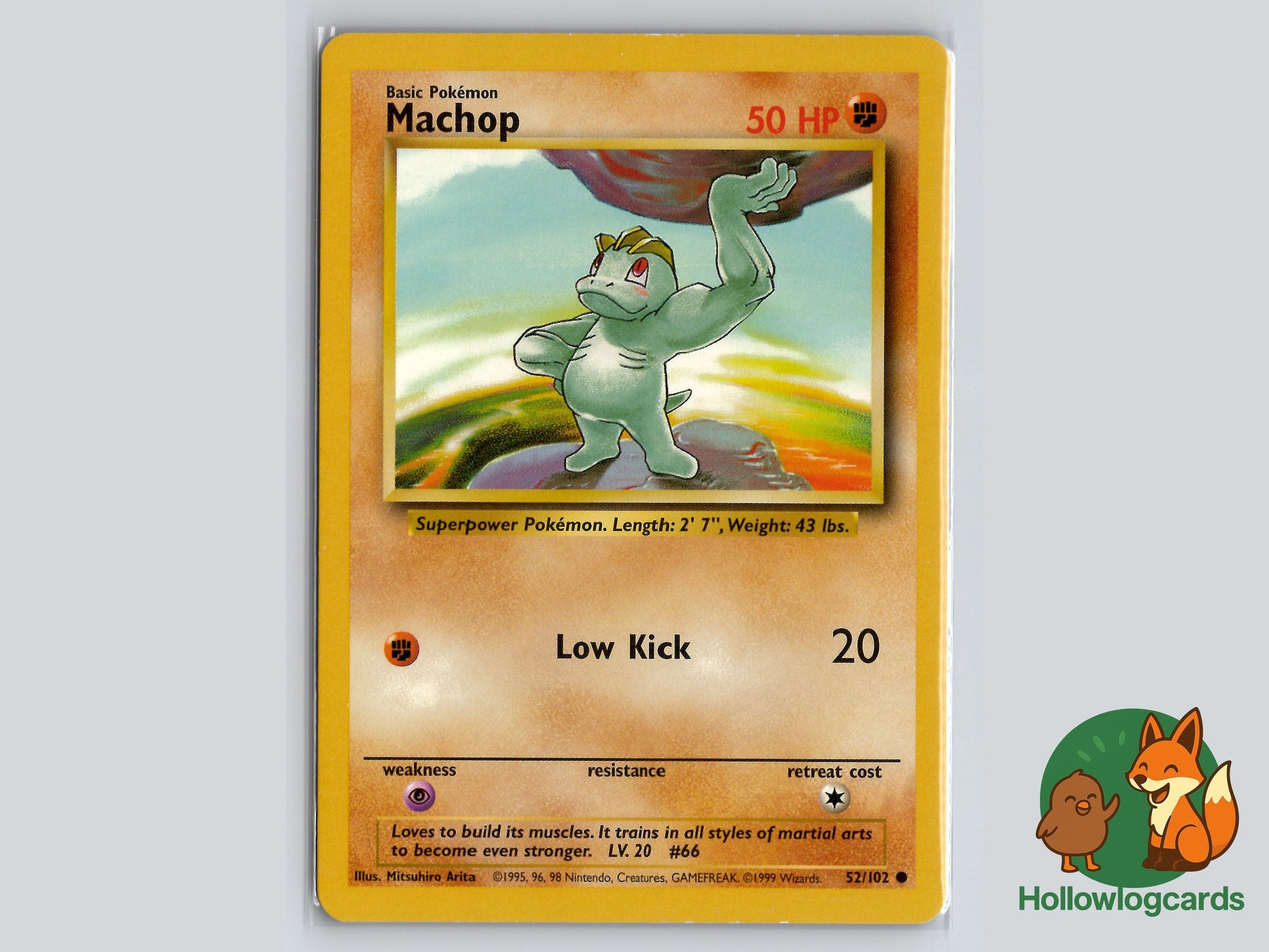 Image of Machop Base Set (BS) #52