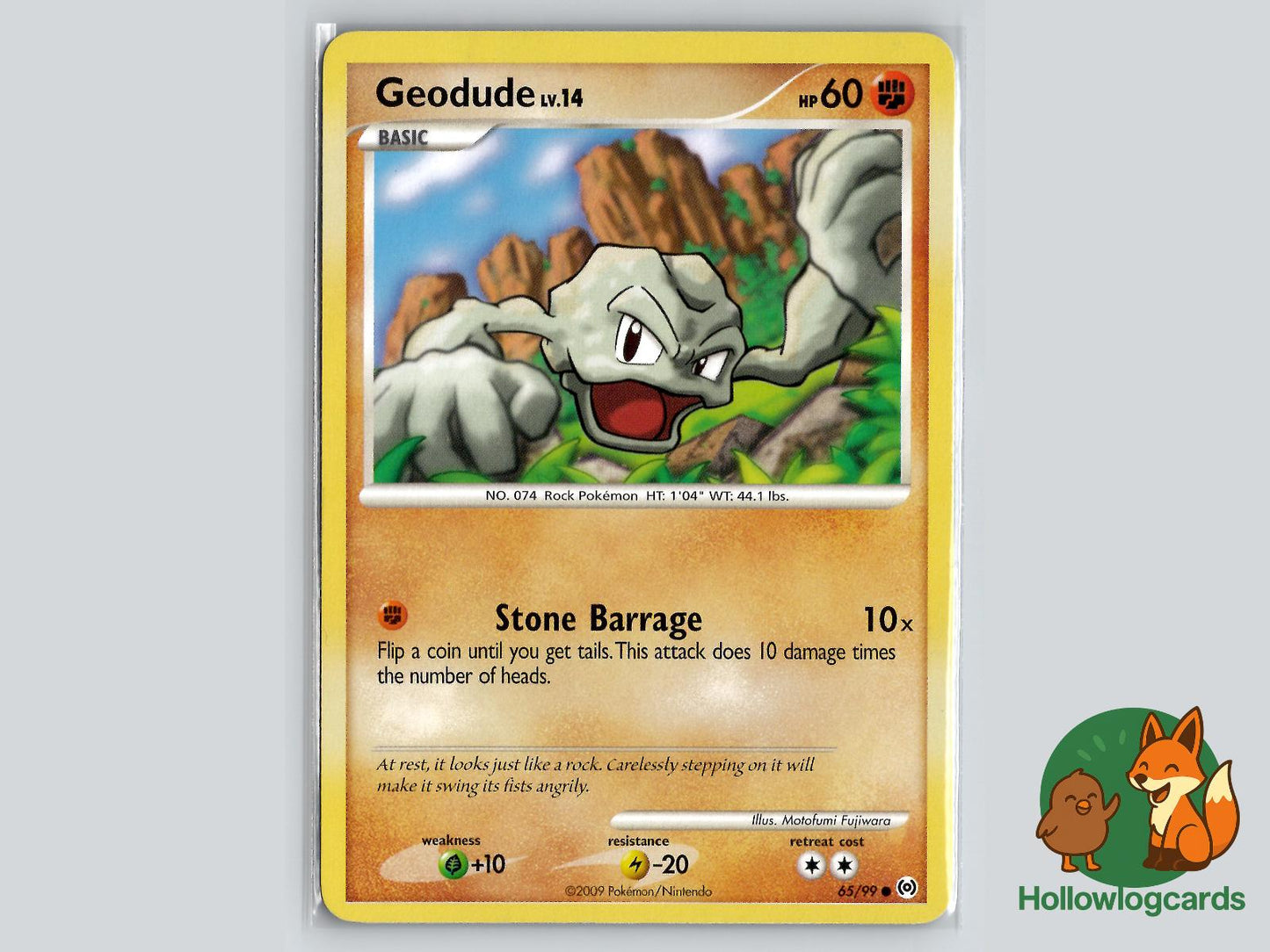 Geodude (65/99) - Arceus Pokémon Card