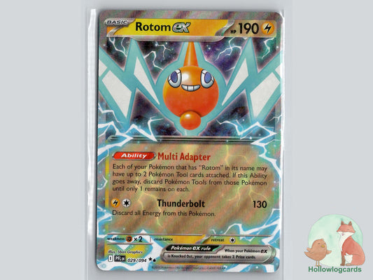 Rotom ex (029/094) - Phantasmal Flames Pokémon Card