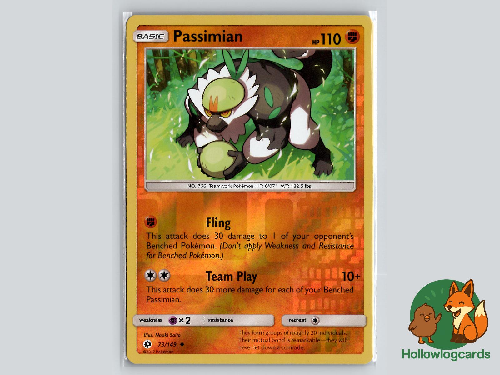 Passimian (73/149) - Base Pokémon Card