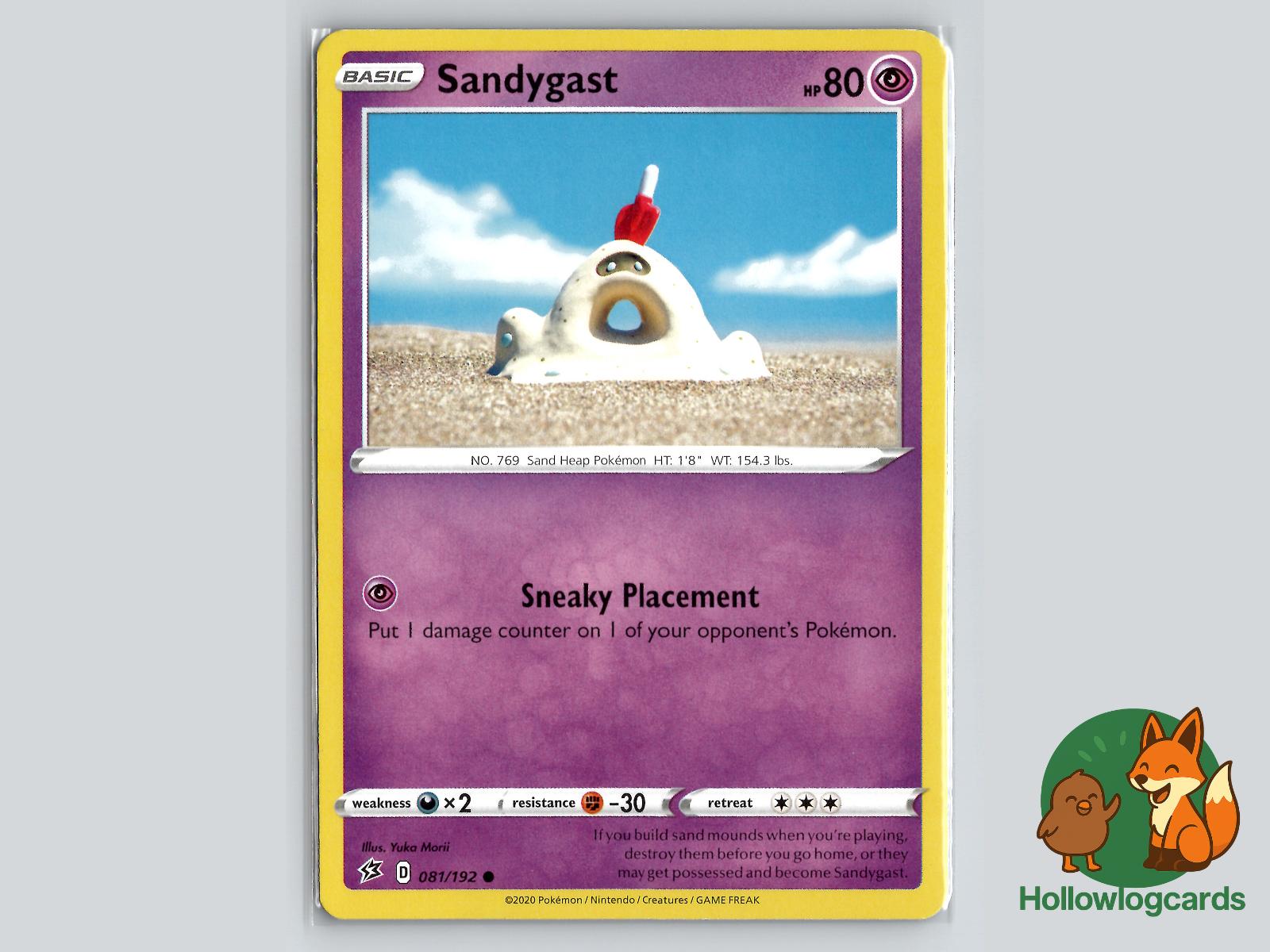 Sandygast (081/192) - Rebel Clash Pokémon Card