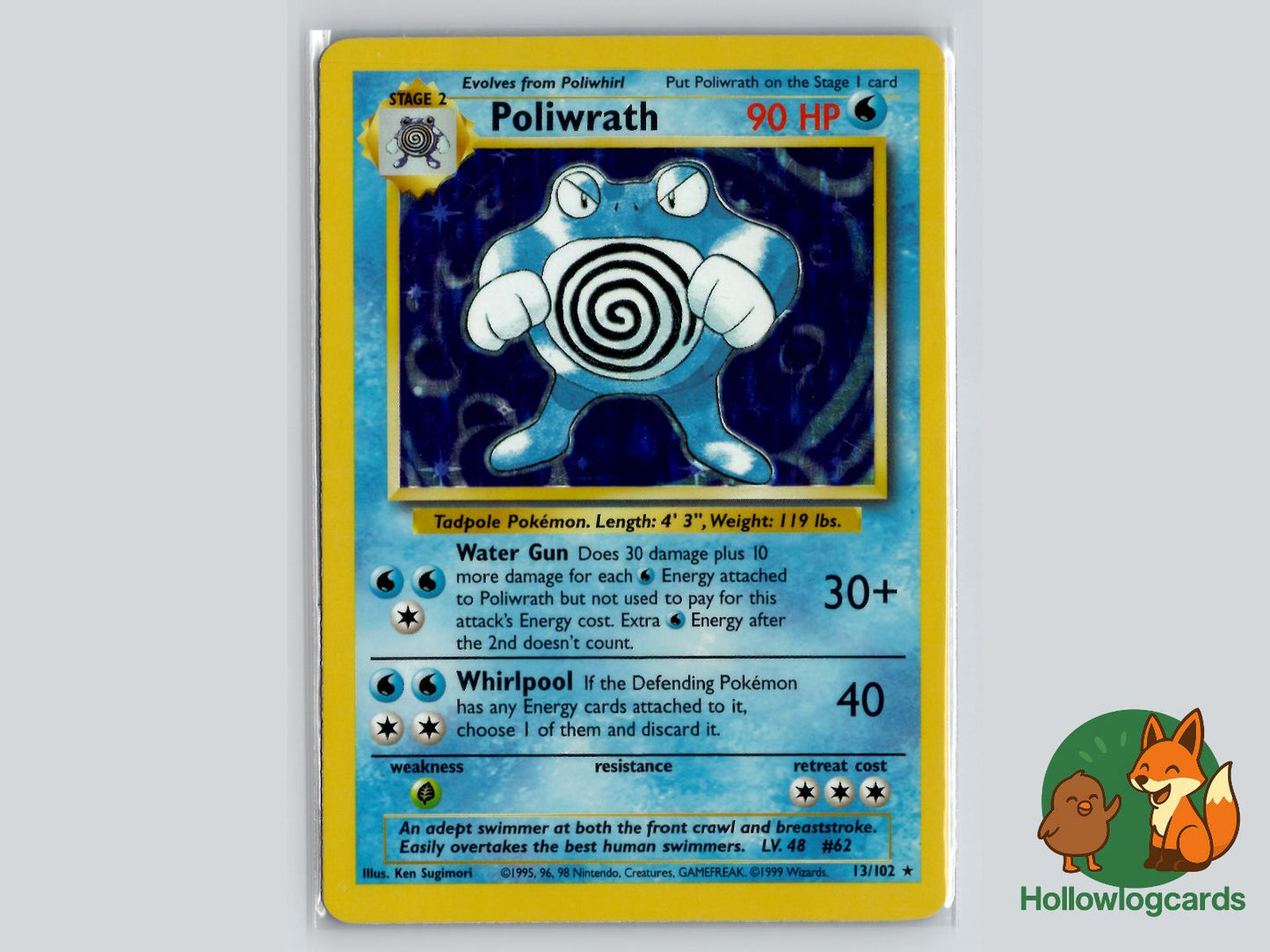 Poliwrath (13/102) - Base Pokémon Card