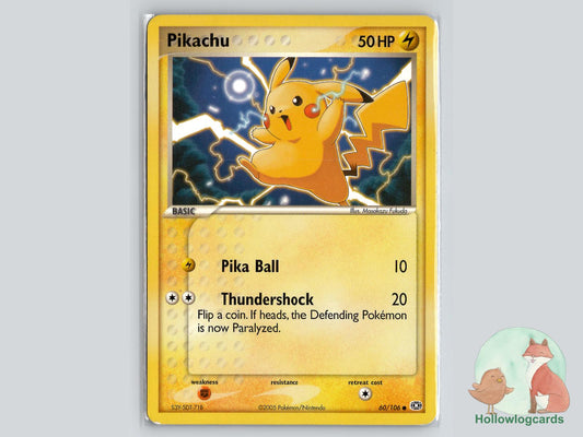 Pikachu (60/106) - Emerald Pokémon Card