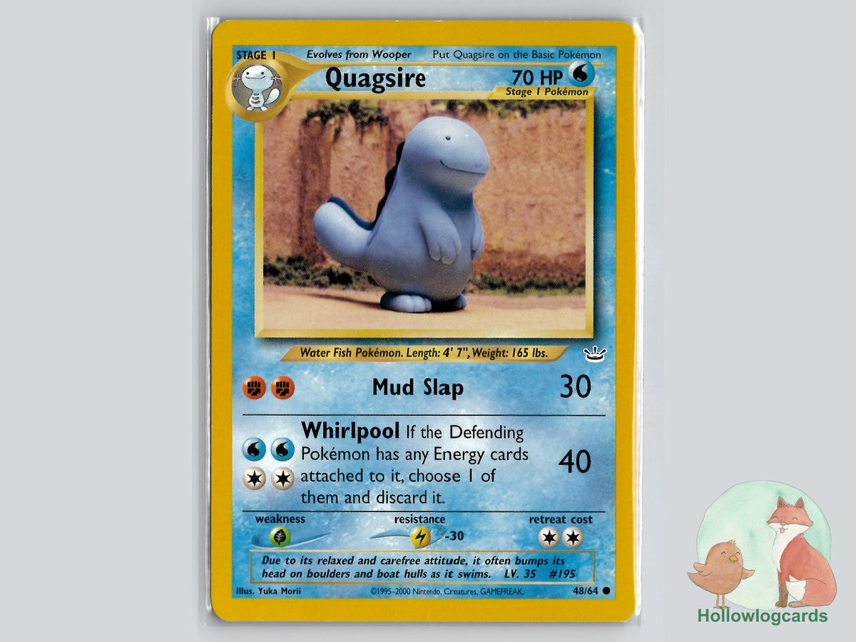 Quagsire (48/64) - Neo Revelation Pokémon Card