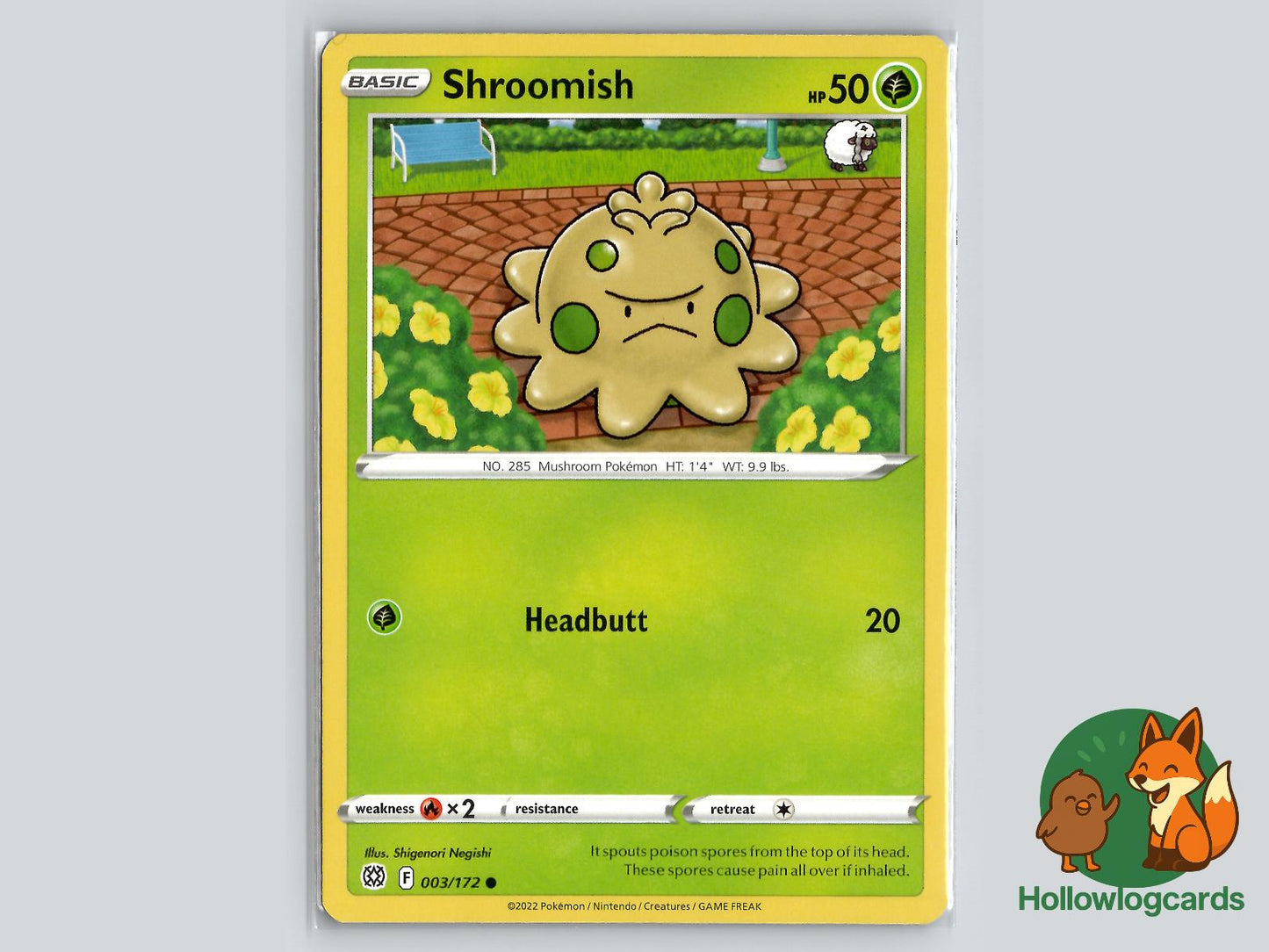 Shroomish (003/172) - Brilliant Stars Pokémon Card