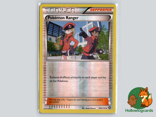Pokemon Ranger (104/114) - Steam Siege Pokémon Card