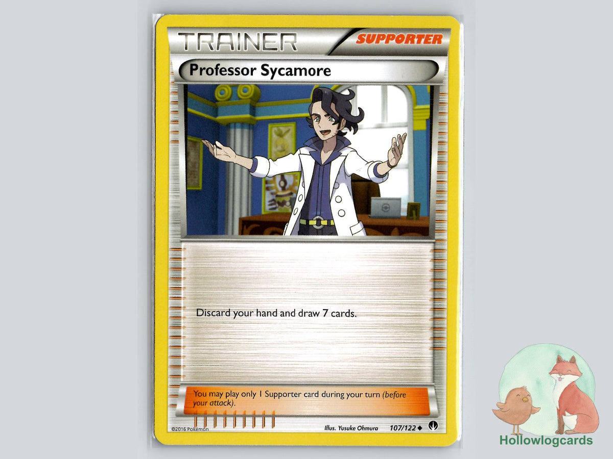 Professor Sycamore (107/122) - BREAKpoint Pokémon Card