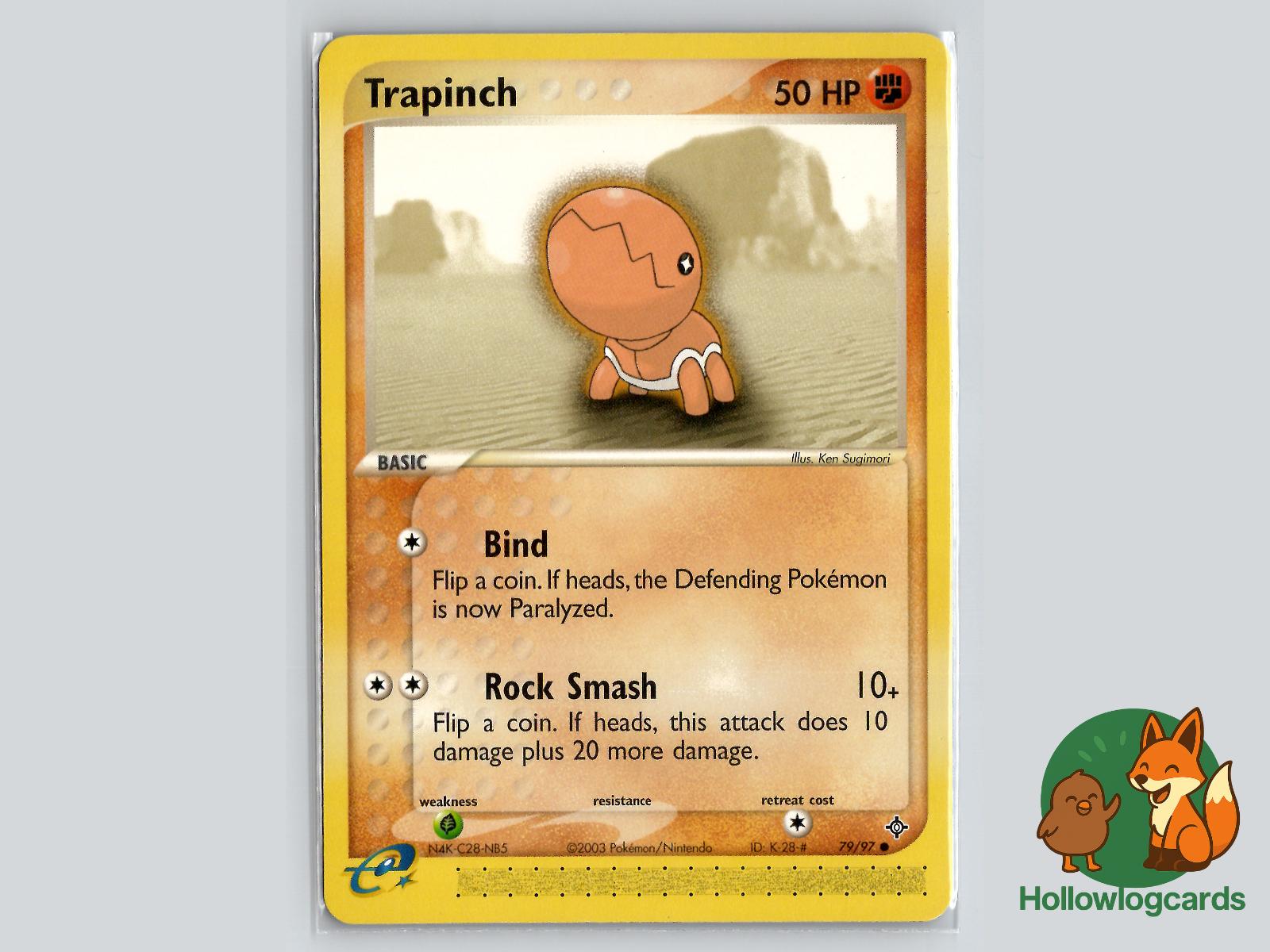 Trapinch (79/97) - Dragon Pokémon Card
