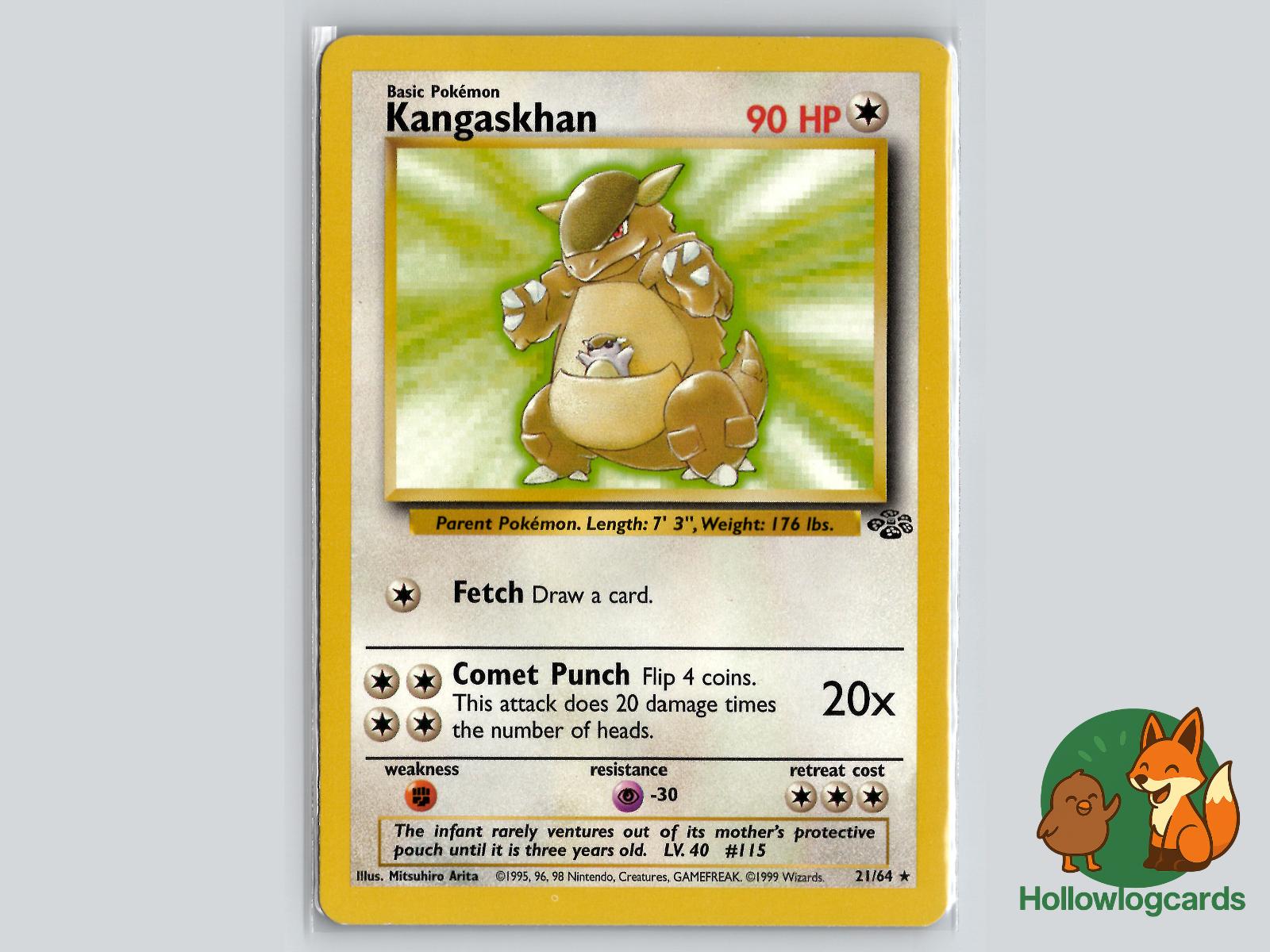 Kangaskhan (21/64) - Jungle Pokémon Card