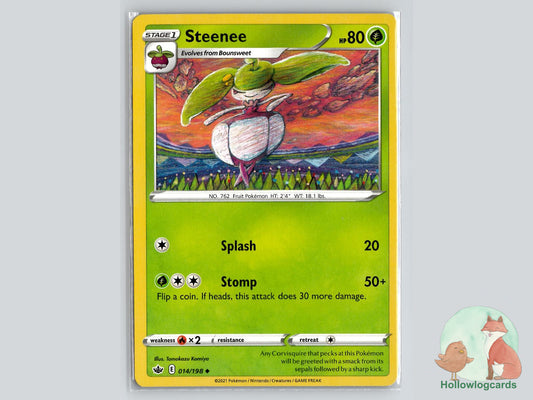 Steenee (014/198) - Chilling Reign Pokémon Card
