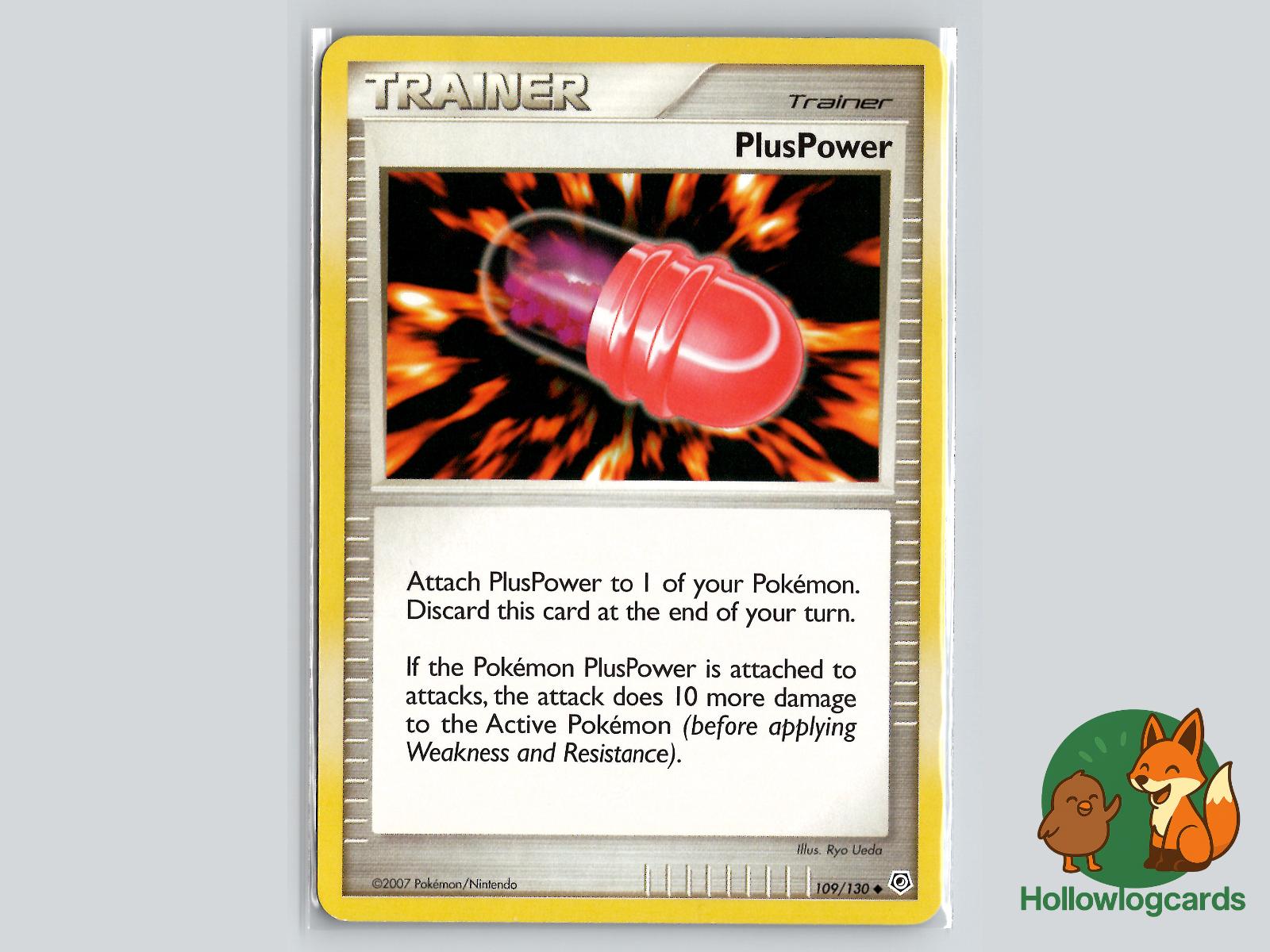 PlusPower (109/130) - Diamond & Pearl Pokémon Card