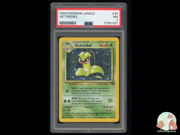 Graded Victreebel [PSA Error] Holo (14/64 30/64) - Jungle - PSA 7