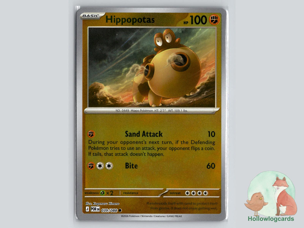 Hippopotas (039/088) Pokémon Card