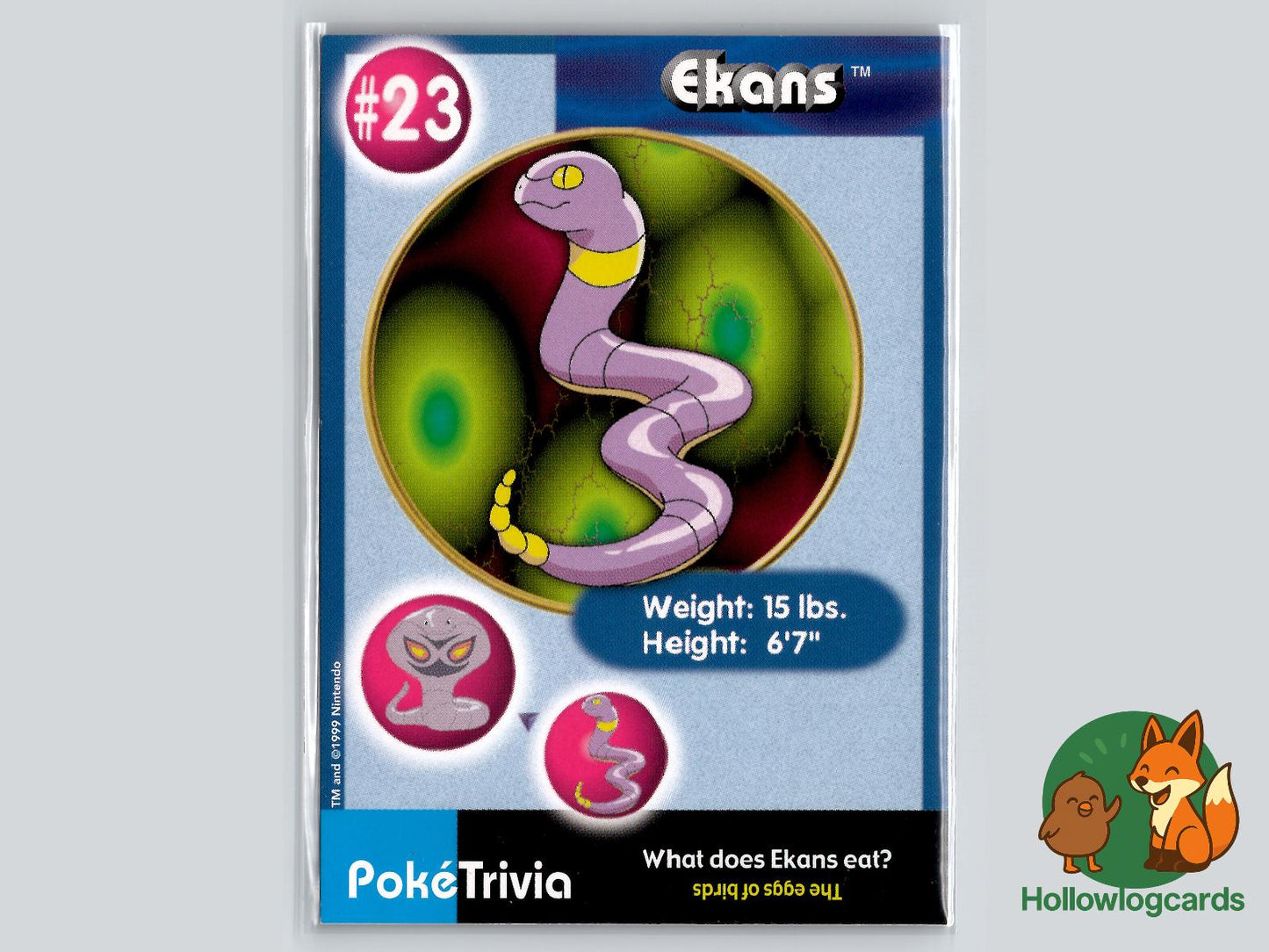 Ekans (23) Pokémon Card