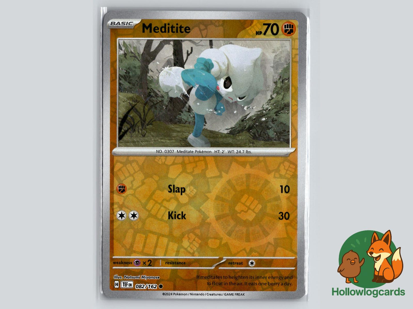Meditite (082/162) - Temporal Forces Pokémon Card