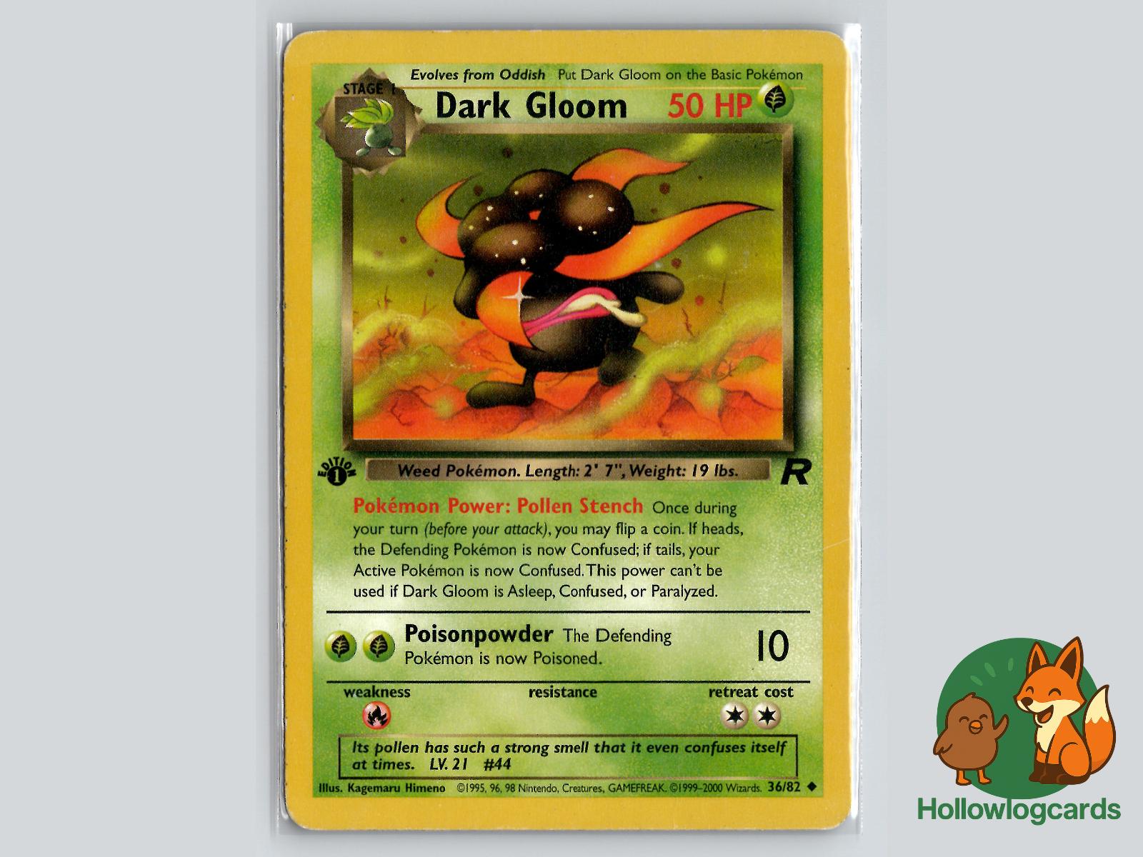 Dark Gloom (36/82) - Team Rocket Pokémon Card