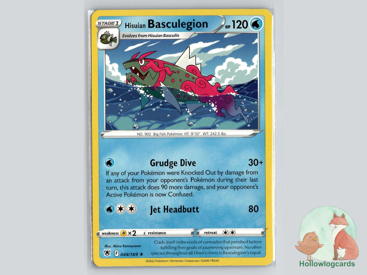 Hisuian Basculegion (044/189) - Astral Radiance Pokémon Card