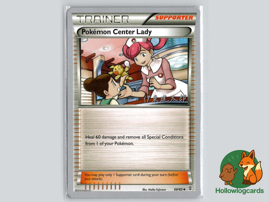 Pokemon Center Lady (68/83) - Generations Pokémon Card