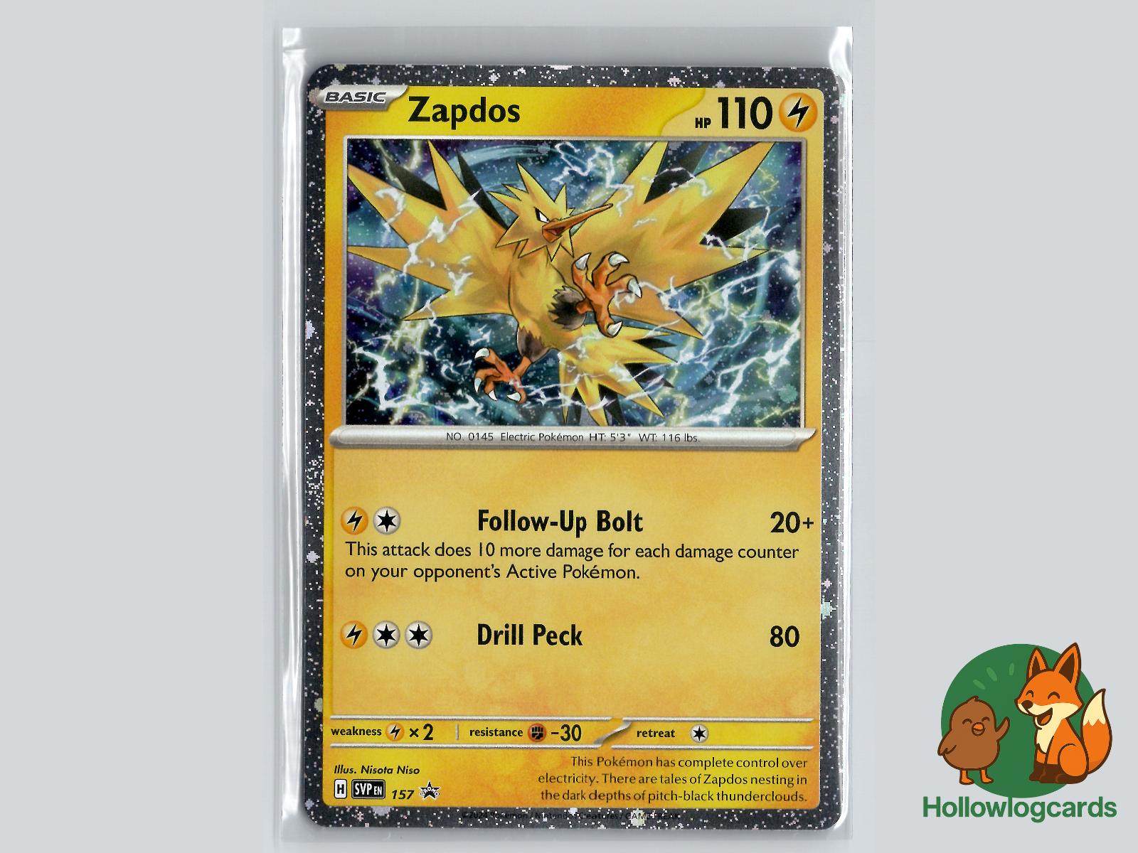 Zapdos (157) - Scarlet & Violet Pokémon Card