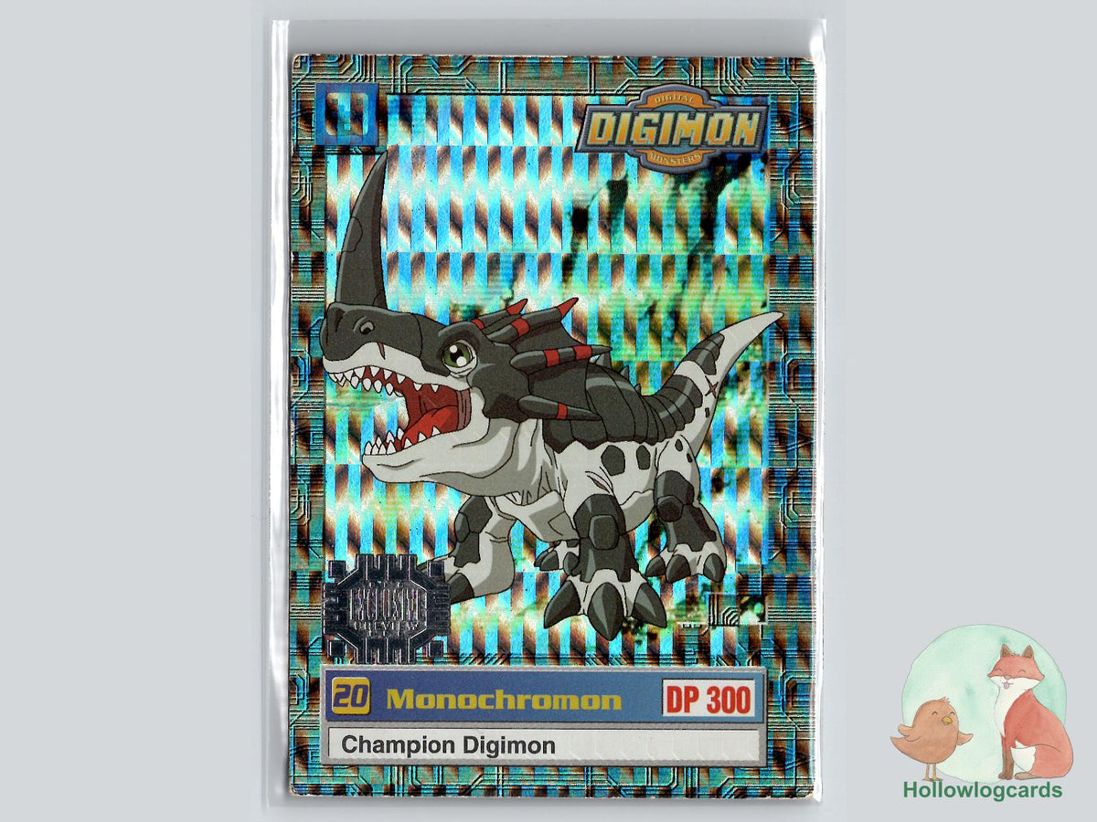 Monochromon (22/34) 1999 Upper Deck Digimon card
