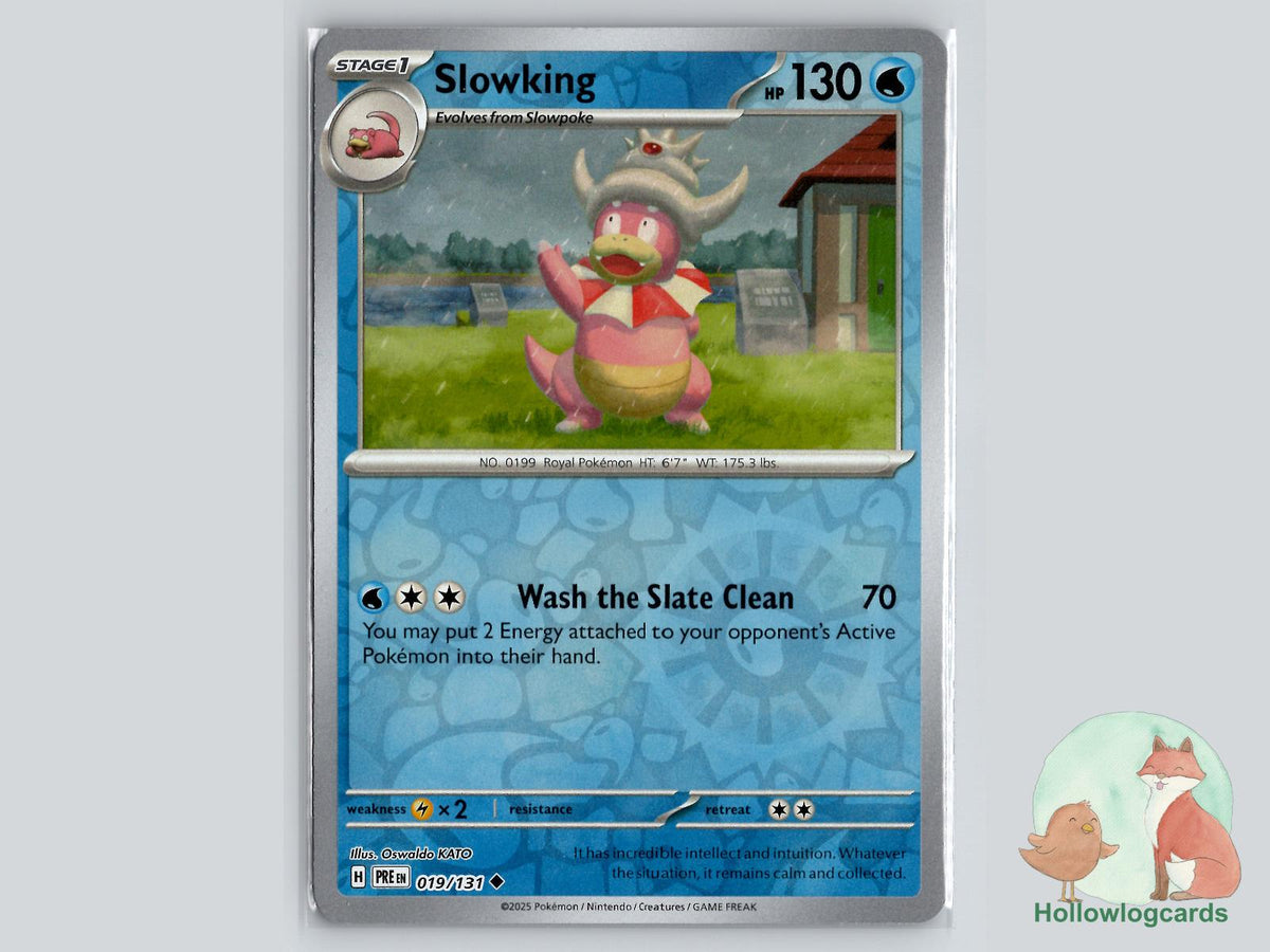 Slowking (019/131) - Prismatic Evolutions Pokémon Card