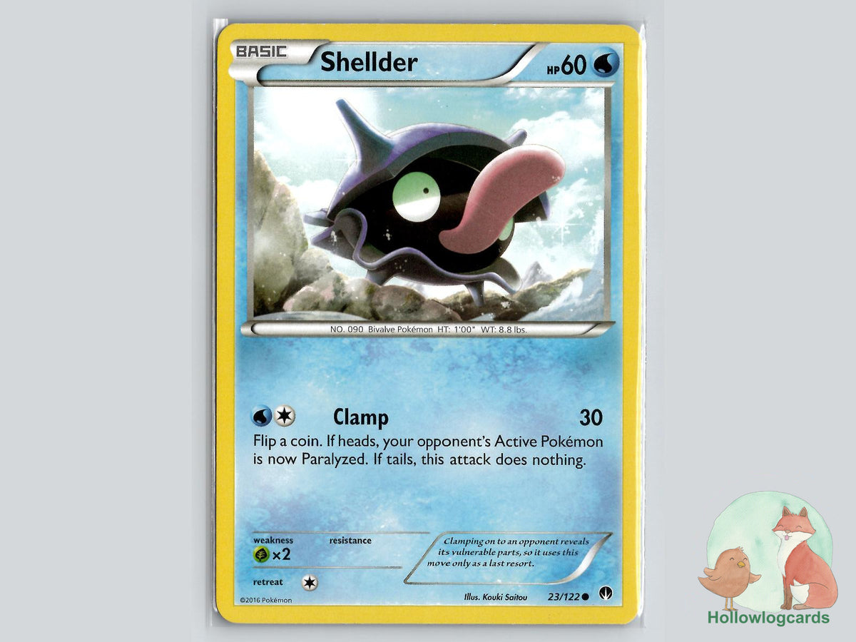 Shellder (23/122) - BREAKpoint Pokémon Card