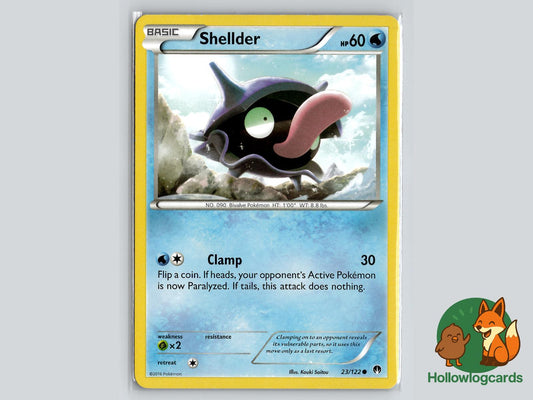Shellder (23/122) - BREAKpoint Pokémon Card