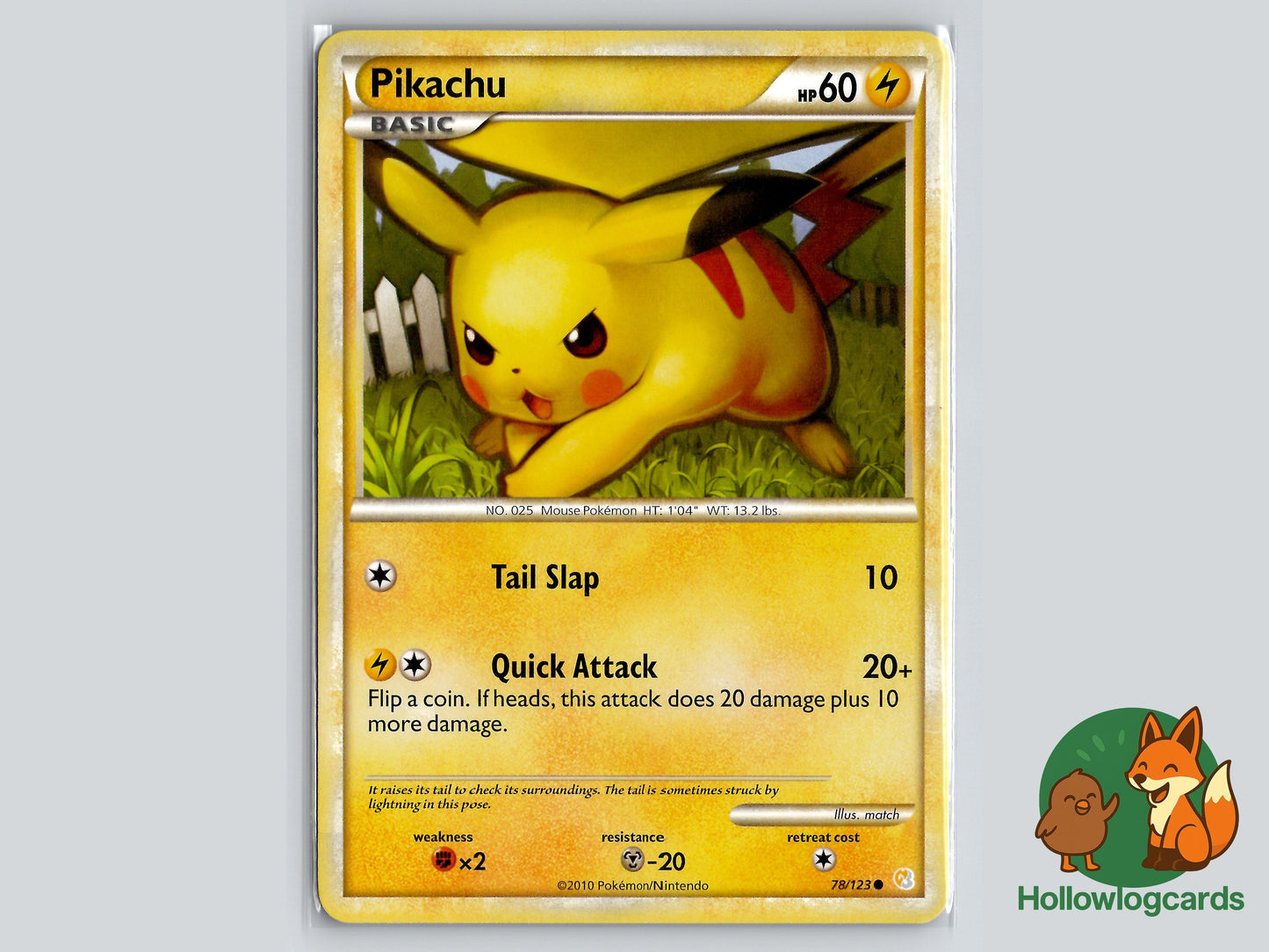 Image of Pikachu HeartGold and SoulSilver (HS) #78