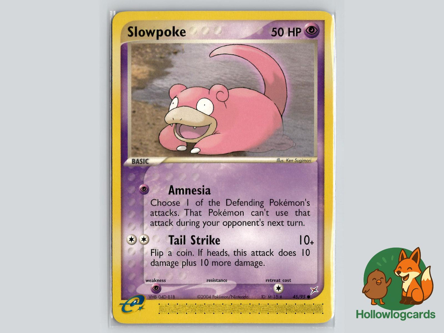 Slowpoke (45/95) - Team Magma vs Team Aqua Pokémon Card